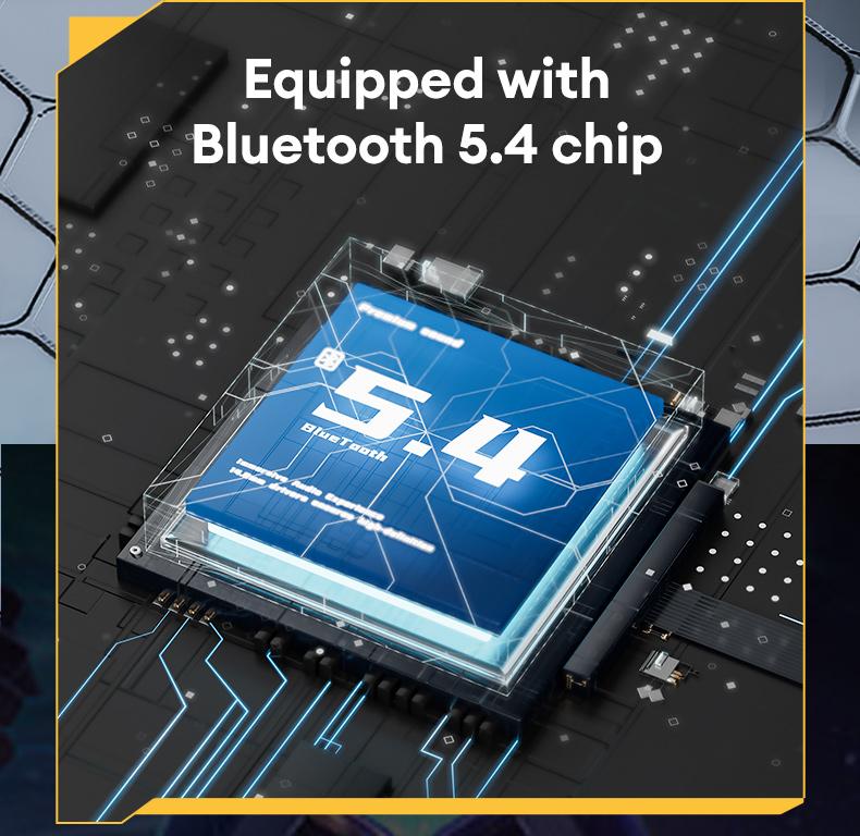 Transformers T35 Wireless Bluetooth Headphones Newly Bluetooth 5.4 Headphones RGB Color Atmosphere Light 360°Stereo Surround Sound Up to 36 Hours Battery Life