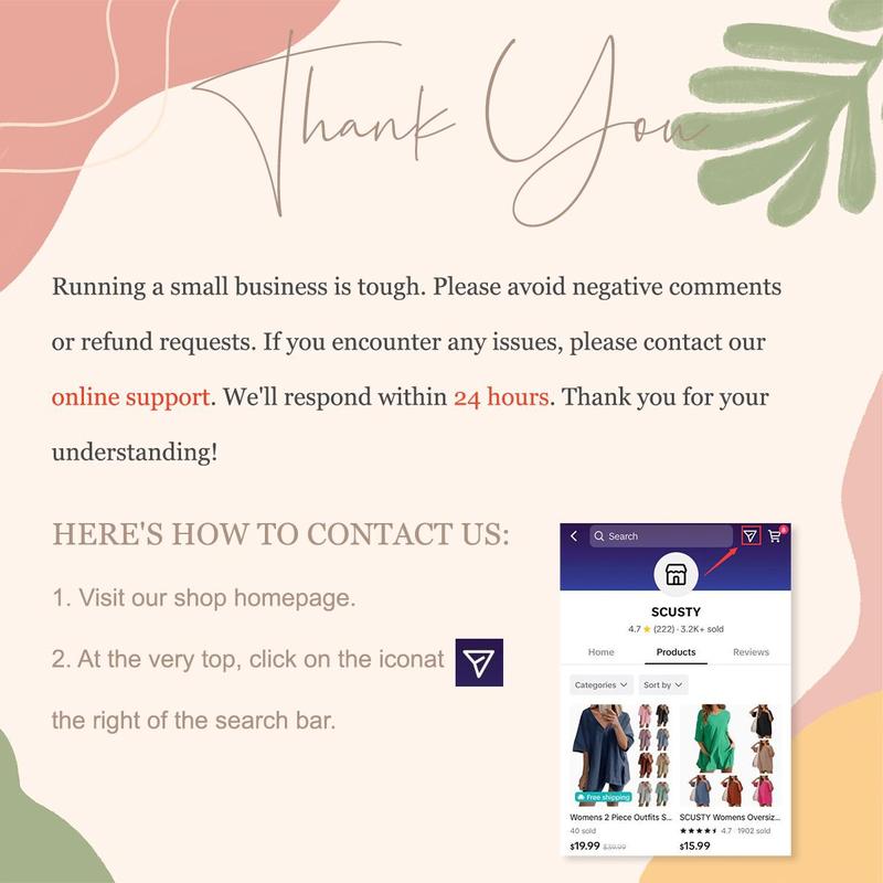 SCUSTY Women's Summer Mini Dress Casual Short Sleeve Loose V Neck Flowy Sundress Vacation Tshirt Sun Dress