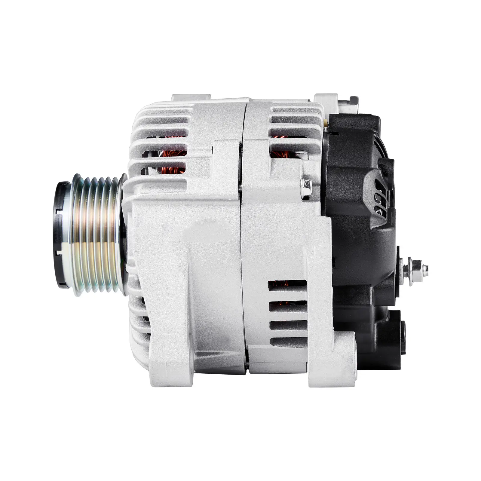 Car Alternator 11491, Compatible with Hyundai Sonata 2.4L 2010-2013, Kia Optima 2.4L 2011-2013, Automotive Replacement Alternator with Aluminum Housing and Pure Copper Round Coil, 37300-2G150