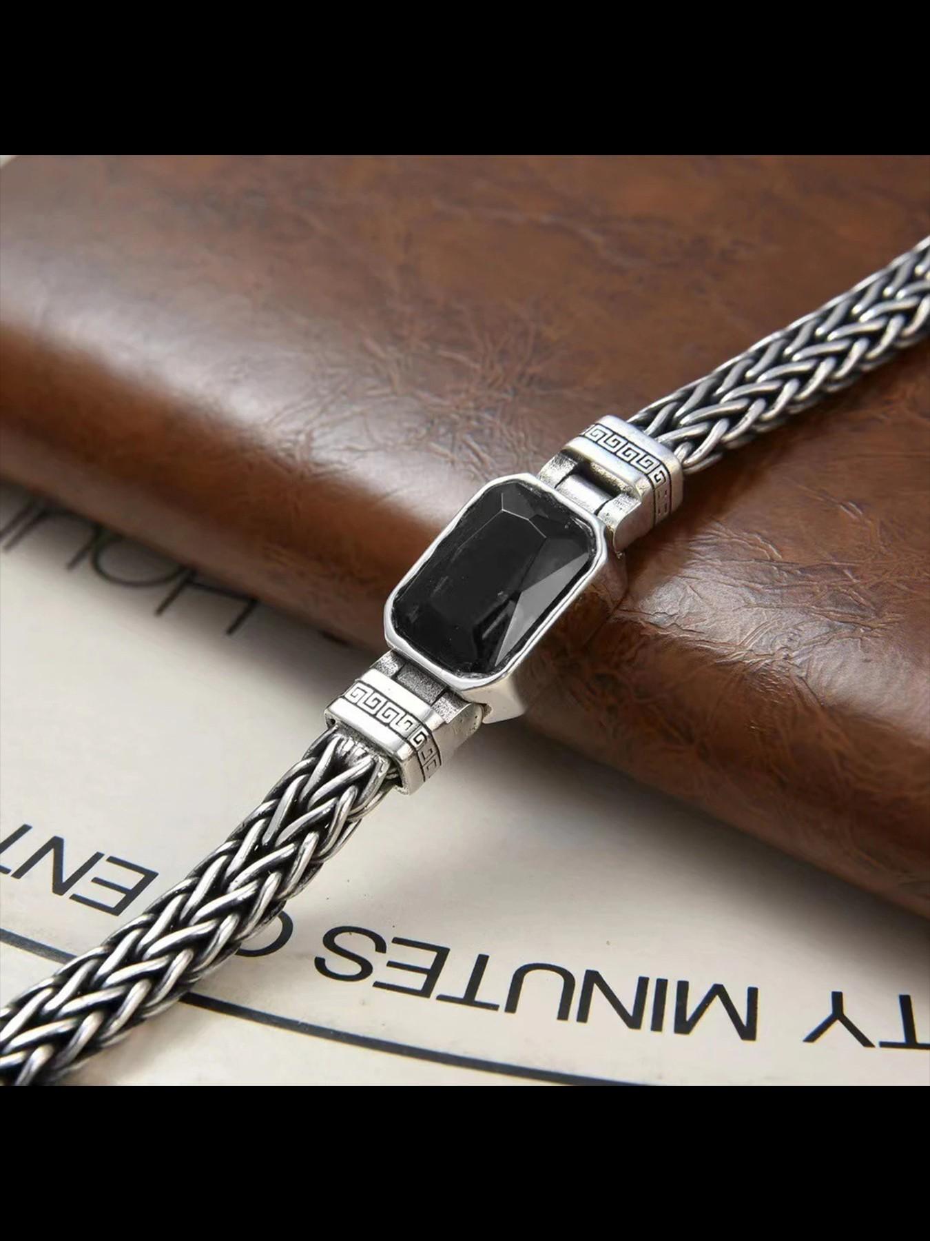 New Design Couple Handmade Woven Bracelet, Vintage Distressed Men's Fashion Jewelry, Unique Versatile Accessory for All Seasons