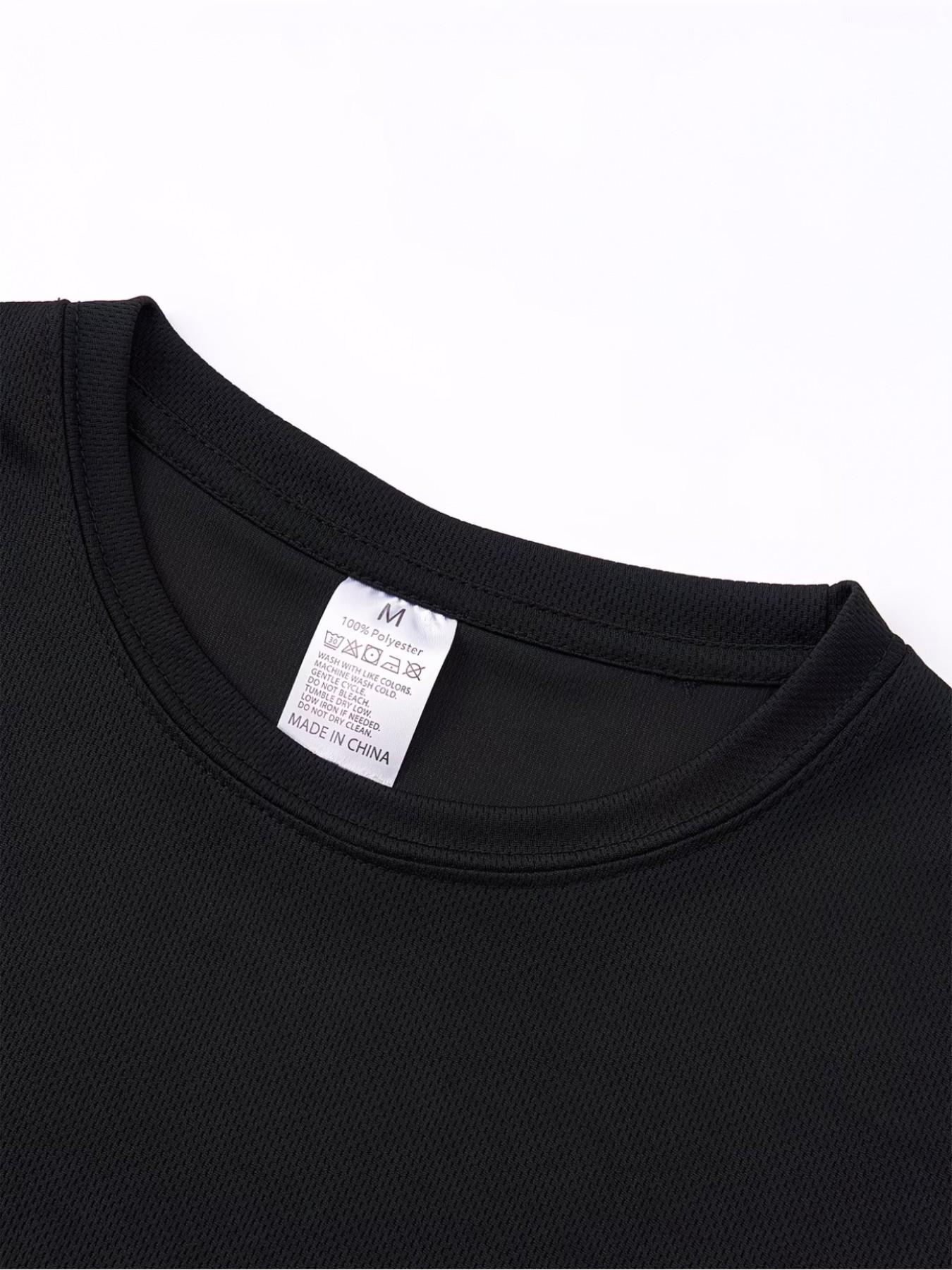 Men's 1980s Limited Edition Summer Casual Round Neck Short Sleeve T-Shirt, Fitted Long Tee with Print Pattern, Perfect for Daily Wear