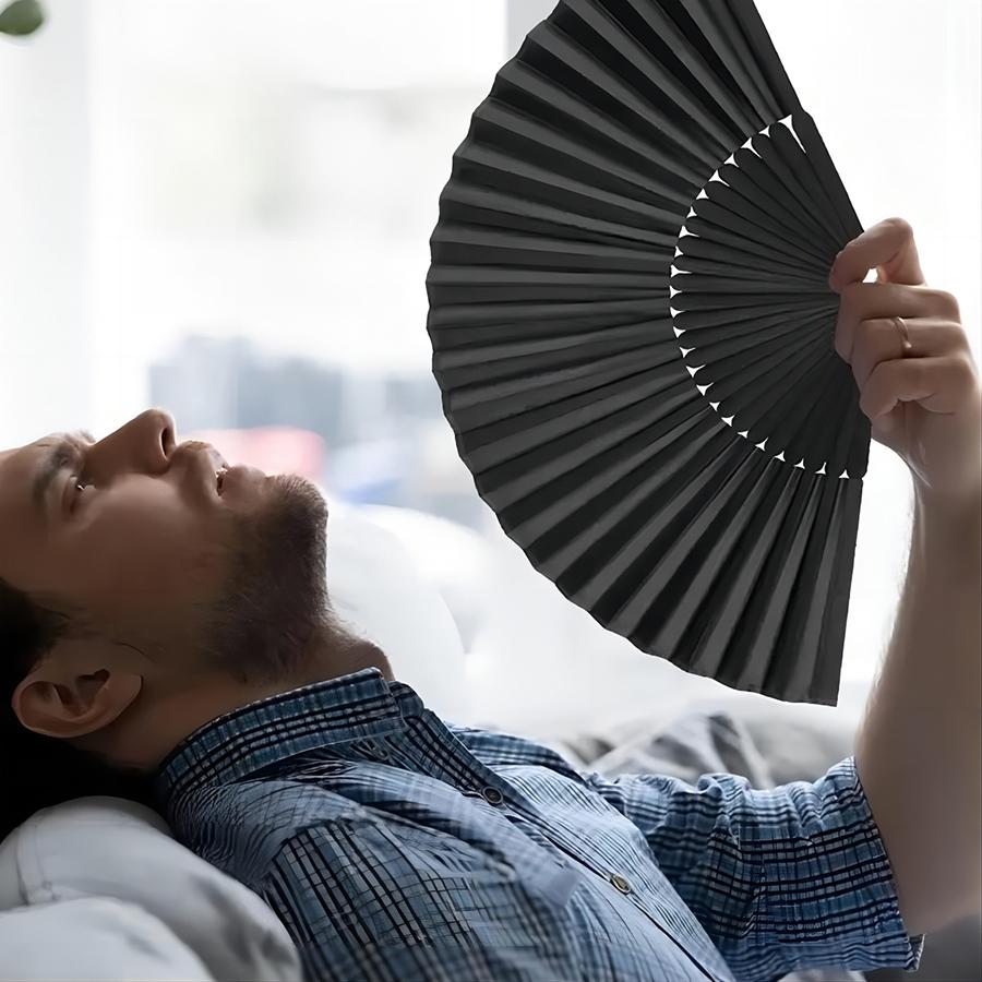 Chinese Style Folding Fan, 1/5/12/24pcs Elegant Retro Lightweight Portable Handheld Fan,  Home Decoration Supplies for Dance Wedding Party