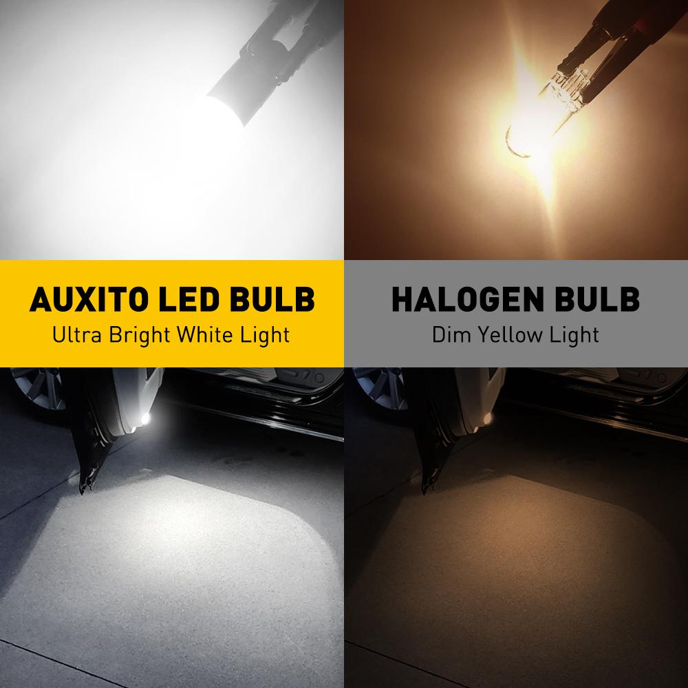 AUXITO 194 LED Bulbs 6000K White/Red/Yellow, Super Bright 1:1 Size, License Plate Light 168 175 2825 W5W T10 Error Free Car Bulbs for Dome Map Door Courtesy Side Marker Cornering Trunk Light (Pack of 2) Automotive AUXITO 194 LED Bulbs 6000K White/Red/Yellow, Super Bright 1:1 Size, License Plate Light 168 175 2825 W5W T10 Error Free Car Bulbs for Dome Map Door Courtesy Side Marker Cornering Trunk Light (Pack of 2) Automotive