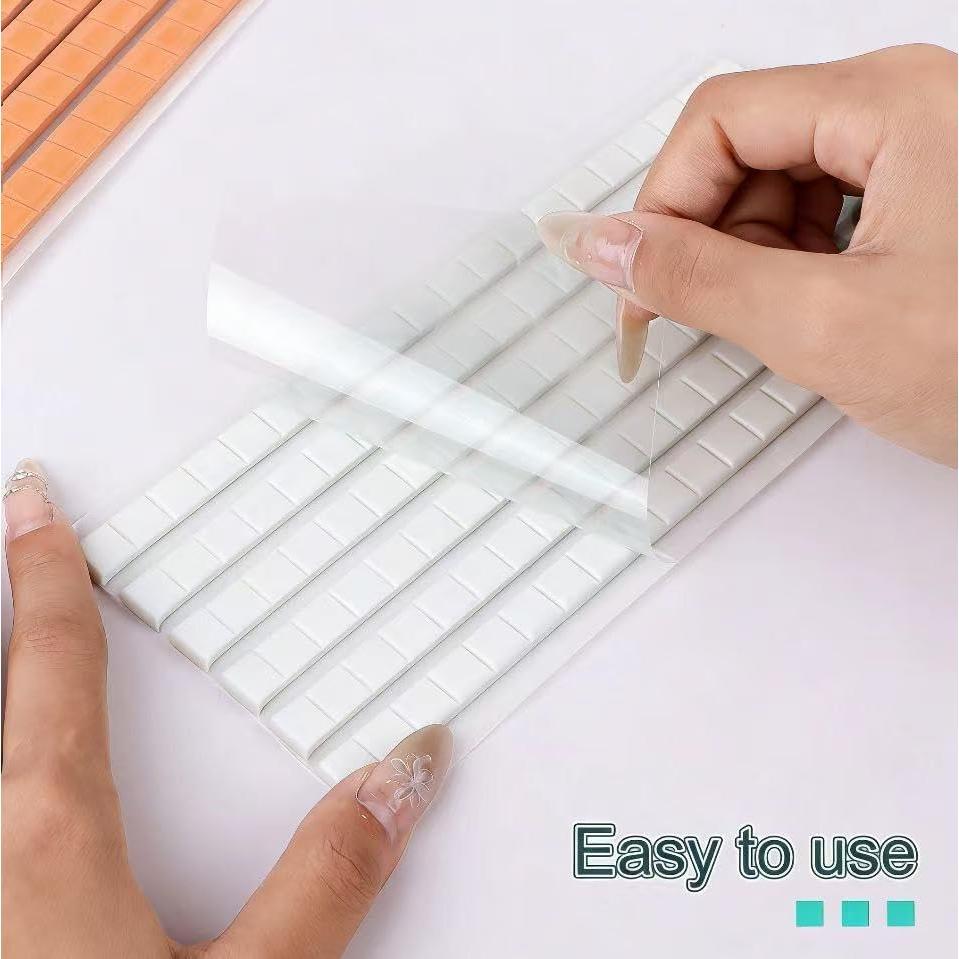 Adhesive Poster Sticky Tack Putty,  and Removable Adhesive Putty, 120 count, Mounting Putty for displaying Wall Paintings, Museum Art Photography, Picture, Crafts (White, Pack of 1)