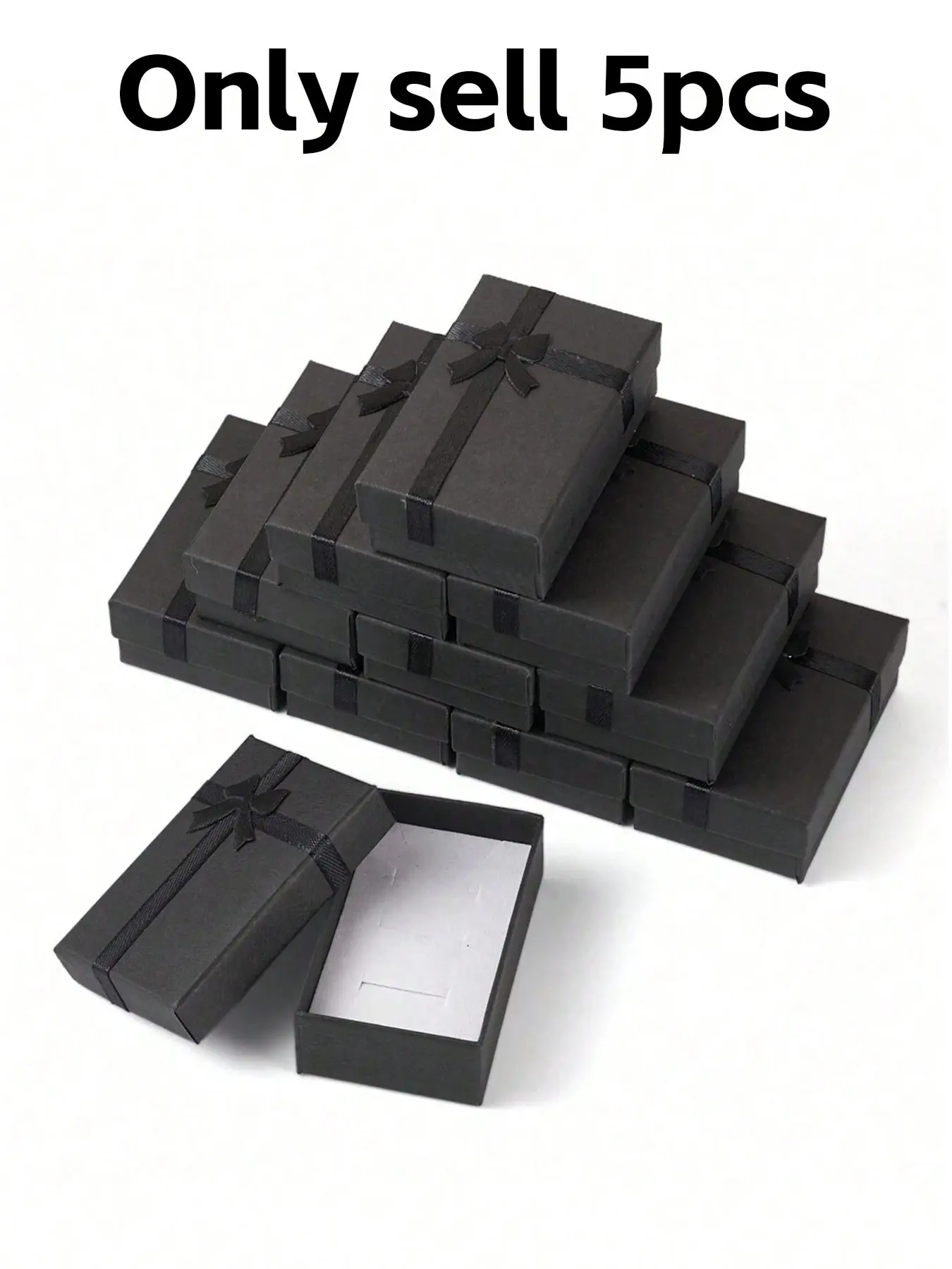 5 Elegant Jewelry Gift Boxes for Rings, Necklaces, Bracelets, Earrings, Paper Material, Perfect for Holidays and Special Occasions, Gift Boxes for Presents