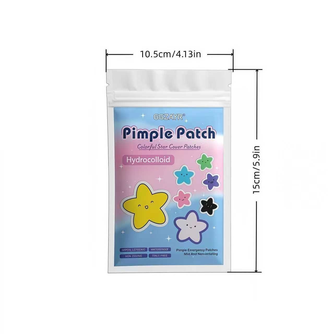 280/1120/1680pcs Rainbow Star Acne Patch, Multicolor Fun Star Shape Facial Spot Cover Stickers, Decorative Blemish Patches, Soft Lightweight Fit Design, Suitable for Travel, Photos & Festival Looks, Trendy High-Value Pack