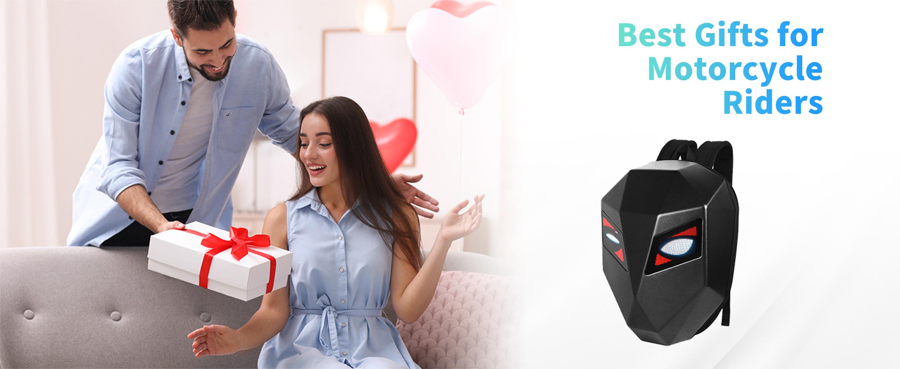 19" LED Motorcycle Backpack, Waterproof Hard Case Bag Animated Digital Laptop Backpack with ProgrammableMoving Eyes, DlY Backpack for Cycling,Perfect Gift Stylish Daypack backpack backpacks for women backpacks for men backpacks for school