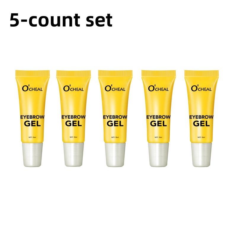 Wild Eyebrow Gel Natural Setting Liquid Transparent Colorless Soft Jelly Shaping Brow Wax, Brow Styling Gel, Long-Lasting Hold, Easy Application