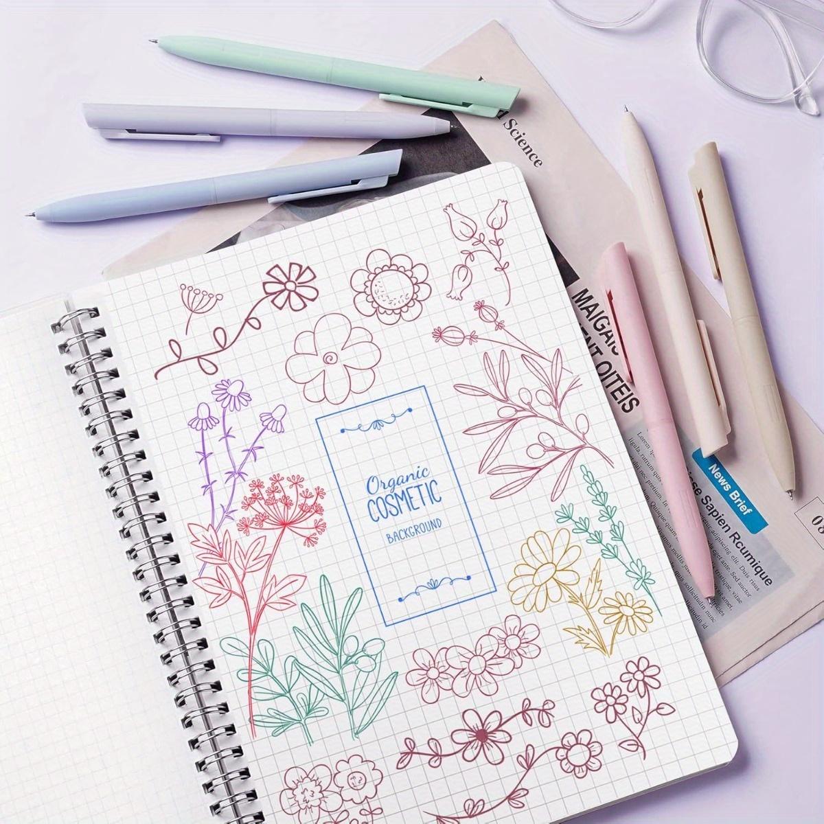 6/12/24pcs Morandi-coloured ballpoint pens with 0.5mm fine tips, Pen Set, ideal for note-taking and writing. Perfect office and study supplies, birthday presents, Christmas, Halloween, New Year gifts, and presents for friends! Easter gifts.