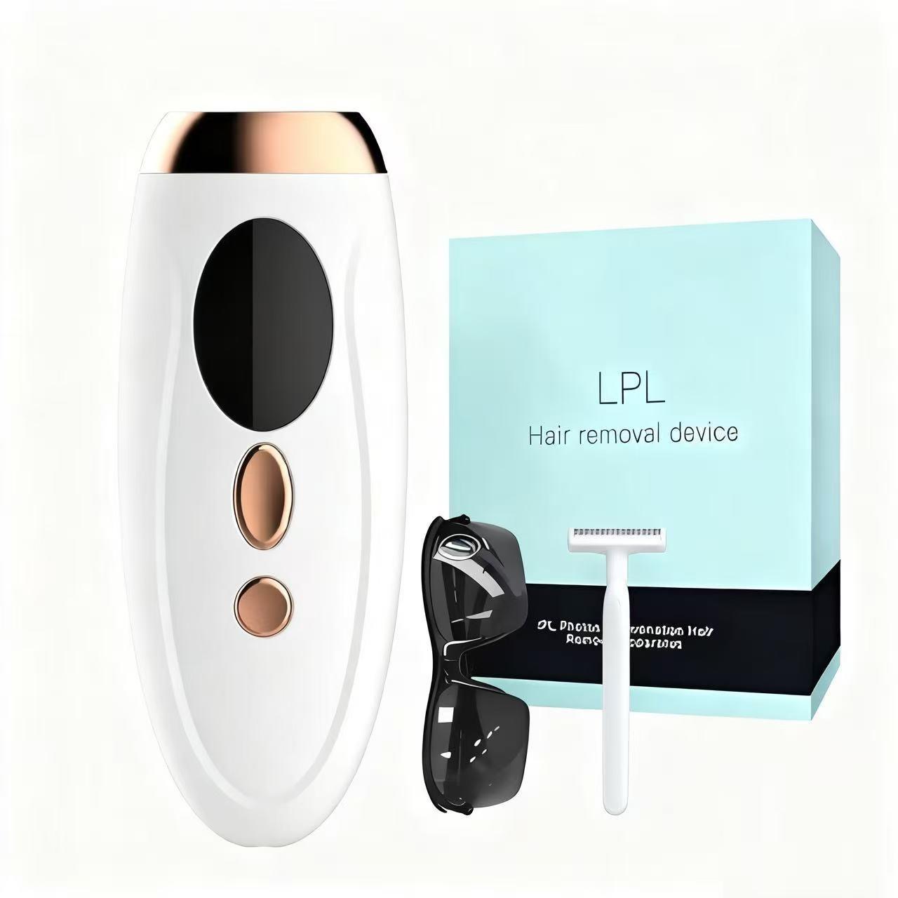 Professional Ipl Laser Hair Removal Machine, 999999 Flashes Painless Hair Remover for Women's Body, Face, Legs & Bikini Area