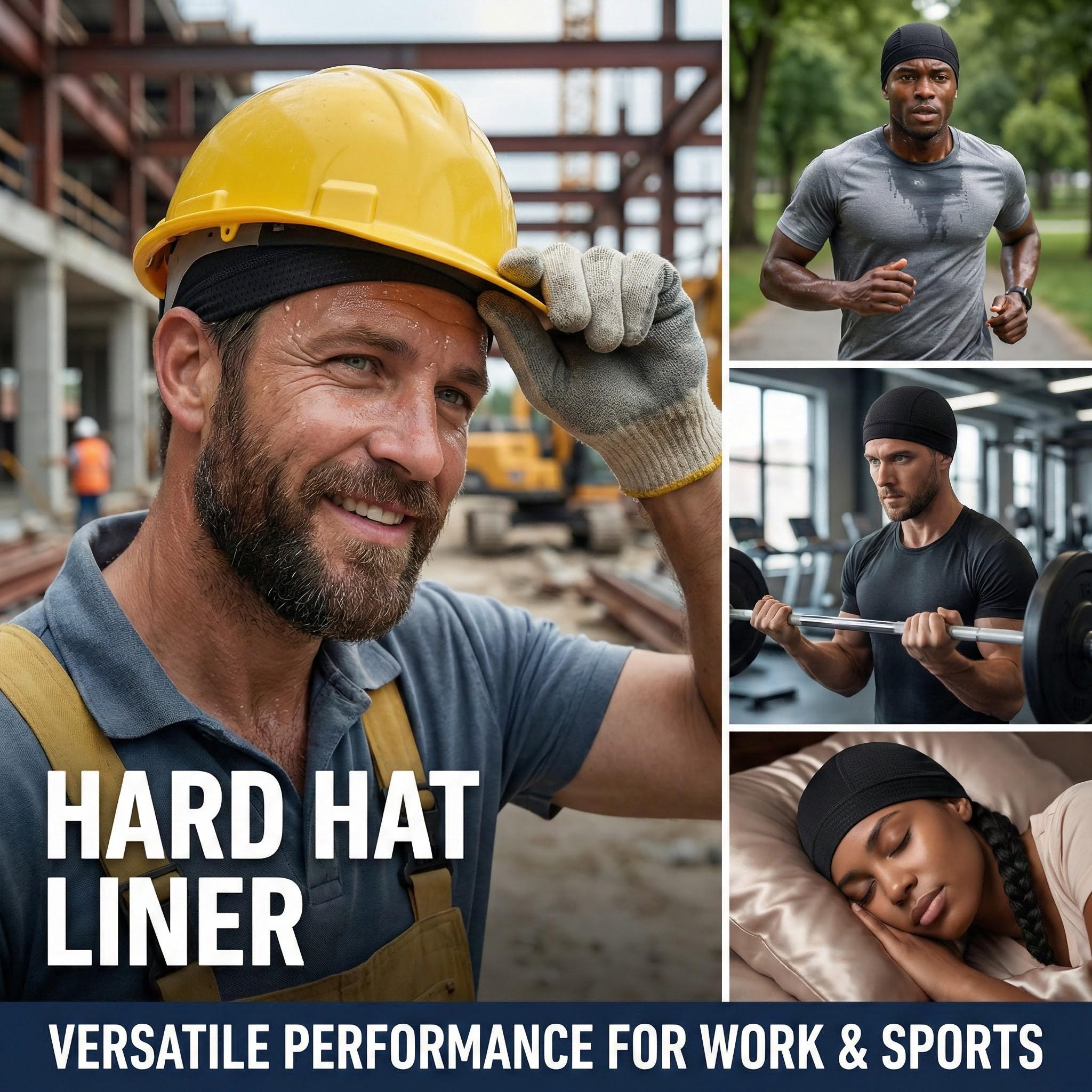 Shinemeoth Ultra Soft Mesh Cycling Cap, Skin-Friendly Helmet Liner, Durable Non-Fading Cool Hat, Comfortable Riding Accessory