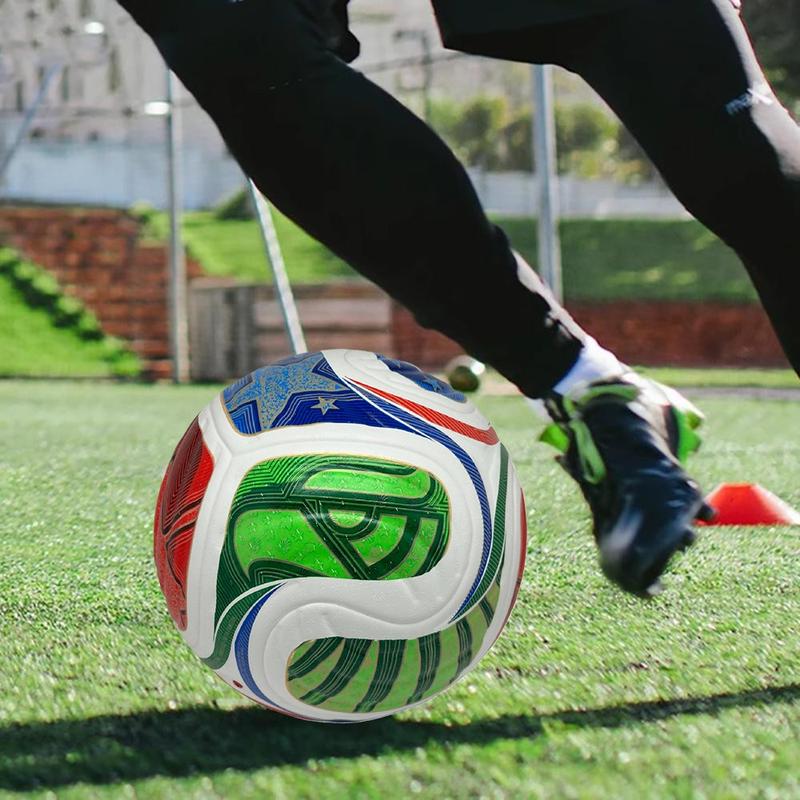 2026 Fifa World Cup Soccer Ball, Football Balls, Official Size 5, Thick PU Material, Seamless Durable Design, Ideal for Matches and Training, Top Gift Choice