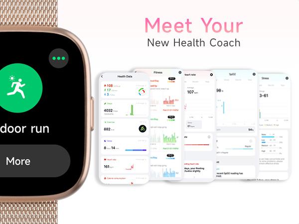 TOOBUR Smart Watch with Answer/Make Calls Fitness Activity Tracker with 100+ Sport Modes & 2 Bands, Sleep Monito，Smart Voice Assistant, Smart Watches for iOS, Android Watch, Ideal Birthday & Holiday Gifts For Men Women