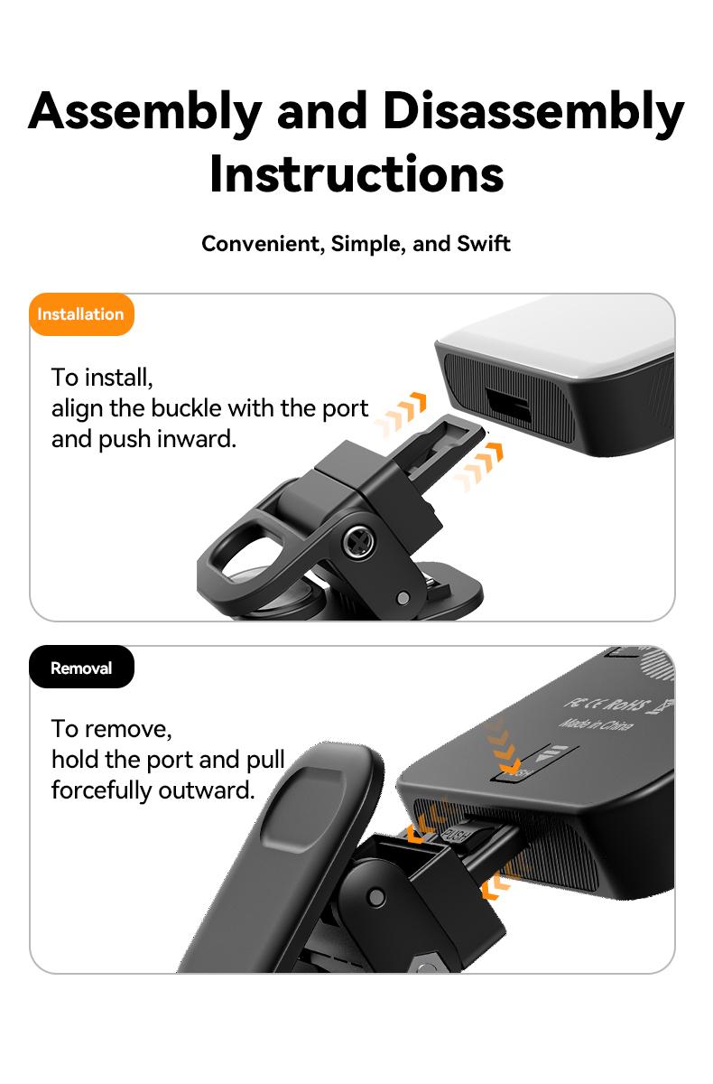 EMEET XJ77 Magnetic Video Light, 3 Color Modes and 10 Brightness Levels, 2000mAh Portable Camera Light 4W Output Power, LED Video Light Panel, 3000-6500K 128 LED Beads for TikTok, Content Creator, Photographer portable light