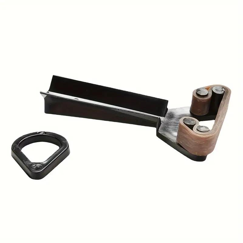 Adjustable Billiard Cue Head Tool with Y-Shaped Clamp, Durable Cleaning & Replacement Kit for Professional & Amateur Players