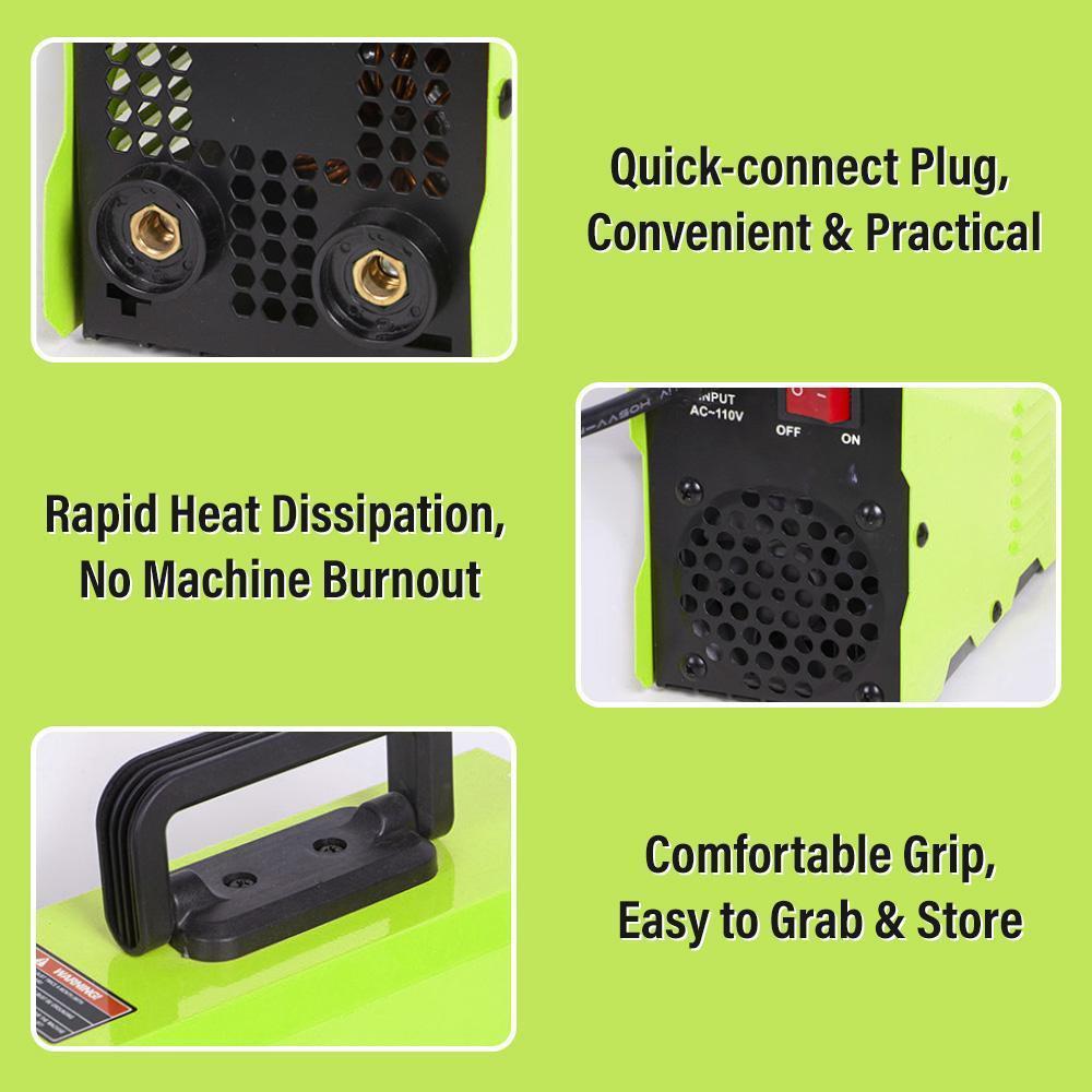 Portable 110V IGBT Inverter Stick Welder Tools Kit, Arc Welding Machine with LCD Display, Auto Current Matching, Beginner-Friendly Portable 110V IGBT Inverter Stick Welder Tools Kit, Arc Welding Machine with LCD Display, Auto Current Matching, Beginner-Friendly