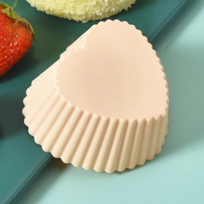 20pcs Reusable Silicone Cupcake Molds, Non-Stick Baking Mold for Paper Cupcakes, Kids Snacks, Pancakes, Dishwasher Safe, Food Grade