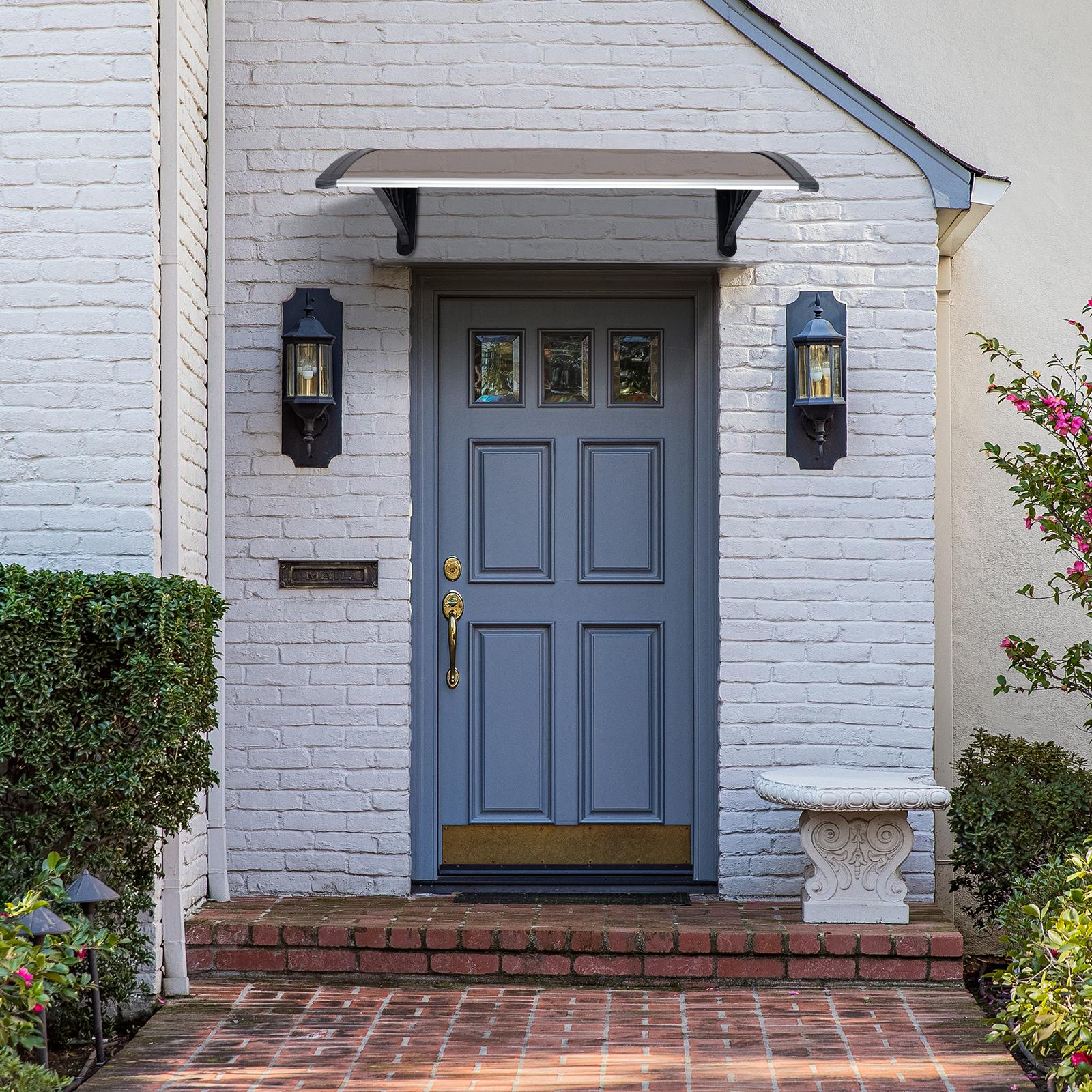 38"W x 38"D Polycarbonate Cover Rain Awning 38"W x 38"D Polycarbonate Cover Rain Awning