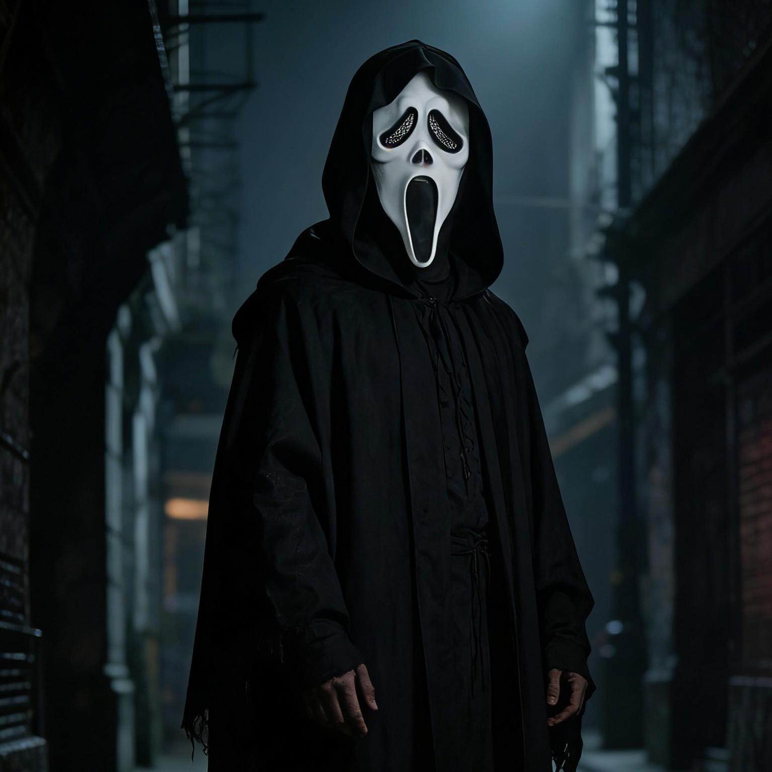 Scary Funny Screaming Face Mask, Adult Prom Props, Latex Npc Play Props, Holiday Dress-Up Props, Halloween Costume Accessory