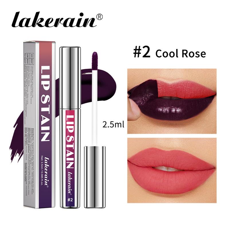 Long-lasting Lip Stain, Matte Peel-off Lip Gloss, Hydrating Liquid Lipstick for Girls & Women, Suitable for All Skin Tones, Suitable for All Occasions Lip Makeup, Gift