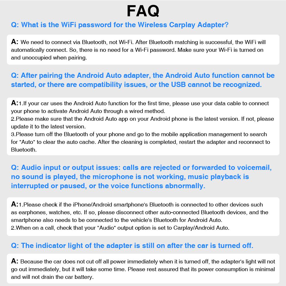 Wireless CarPlay & Android Auto Mini Adapter, Fast-Cooling Portable Plug-and-Play Bluetooth-Compatible Connection Dongle