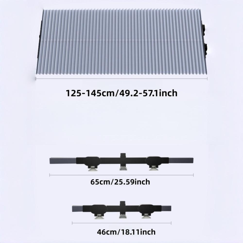 Easy-to-install Automatic Retractable Car Sun Shade - Protects Against UV Rays, Heat Insulation, Sun Visor