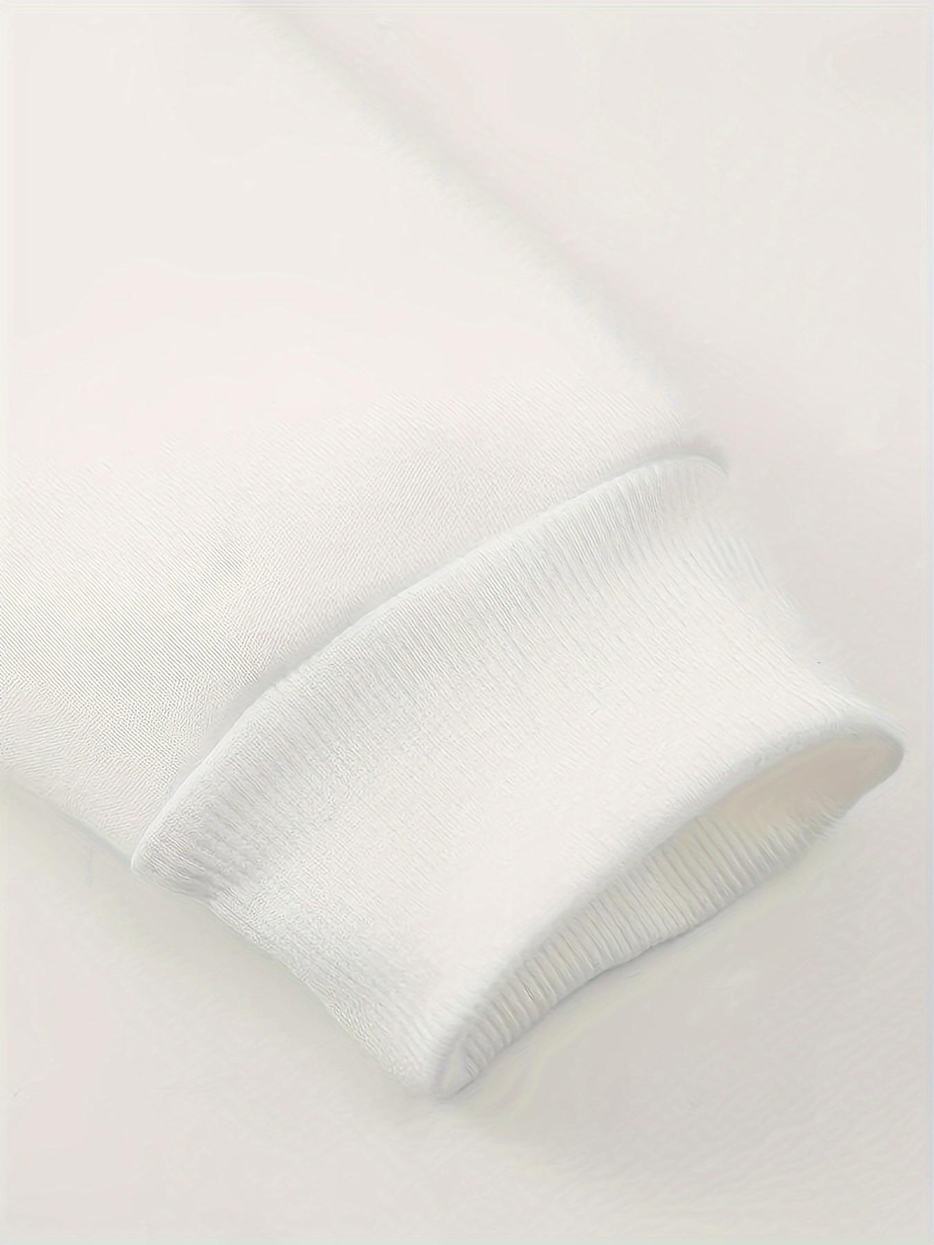 Unisex Japanese Style Cherry Blossom Ink Floral Graphic Print Hoodie, Long Sleeve Casual Loose Fitted Warm Couple Sweatshirt for Fall & Winter