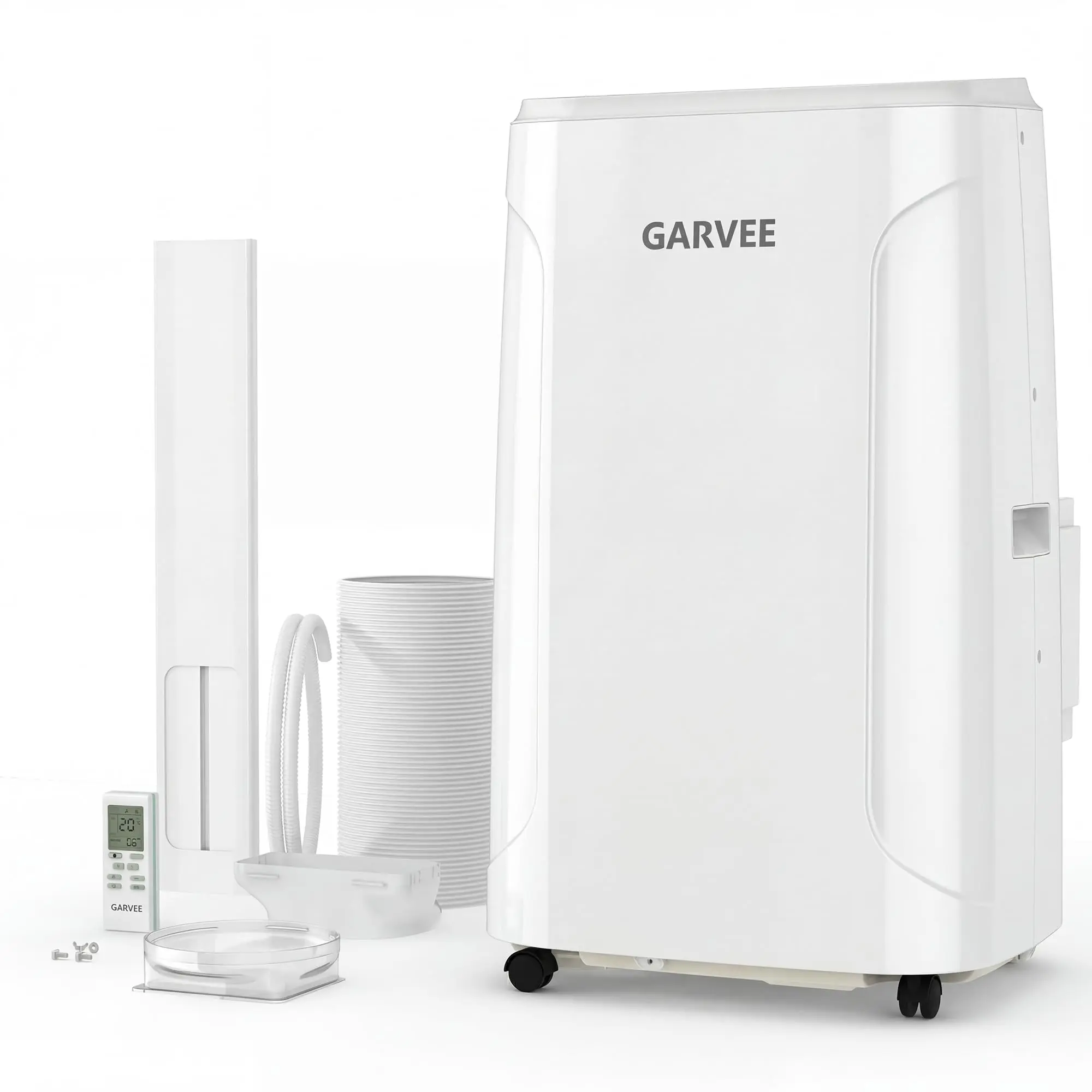 GARVEE Portable Air Conditioners 14000 BTUs,1290W 850 Sq.Ft CEER 7.83