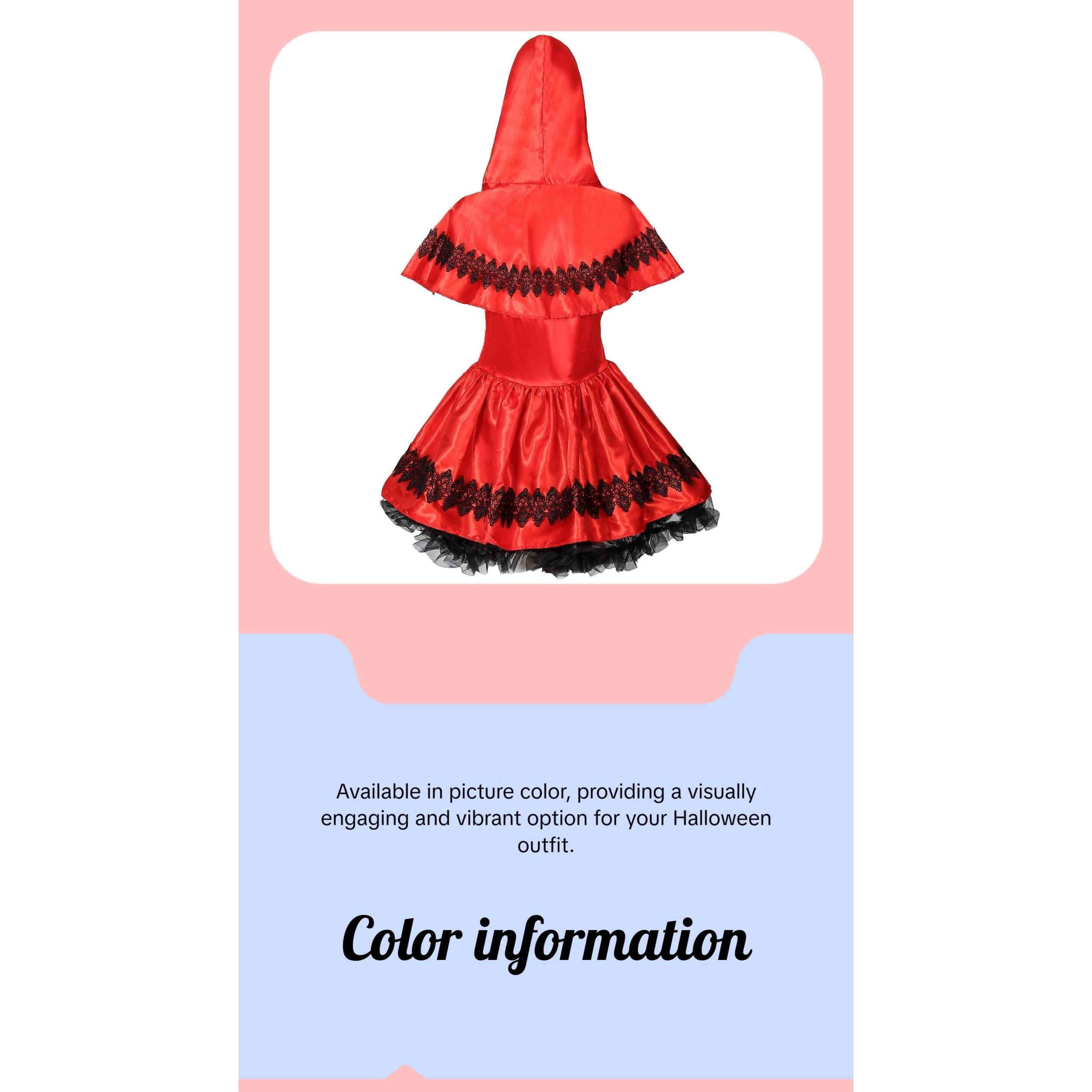 Red Riding Halloween Costume