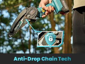 Mini Chainsaw Cordless 4/6 inch , SeeSii Handheld Electric Power Chain Saw with Battery for Tree Trimming Wood Cutting, Best Gifts for Father, Dad, Husband, Men CS600 #TikTokShopBlackFriday