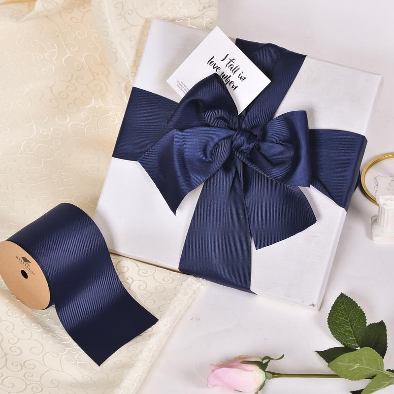 RUSPEPA Thread-Style Fashion Gift Wrapping Ribbon—Ideal for DIY Crafts, Gift Bags, and Bow Making—100% Polyester—Extra-Long Length—Luxurious Hues