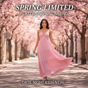 Women's Plain Dress, Summer Clothes Women, Casual Basic Loose Fit Sleeveless Dress for Beach Holiday Vacation, Ladies Summer Clothes, Women's Clothing, Womenswear, Dresses for Party, Minimalist A Line Dress