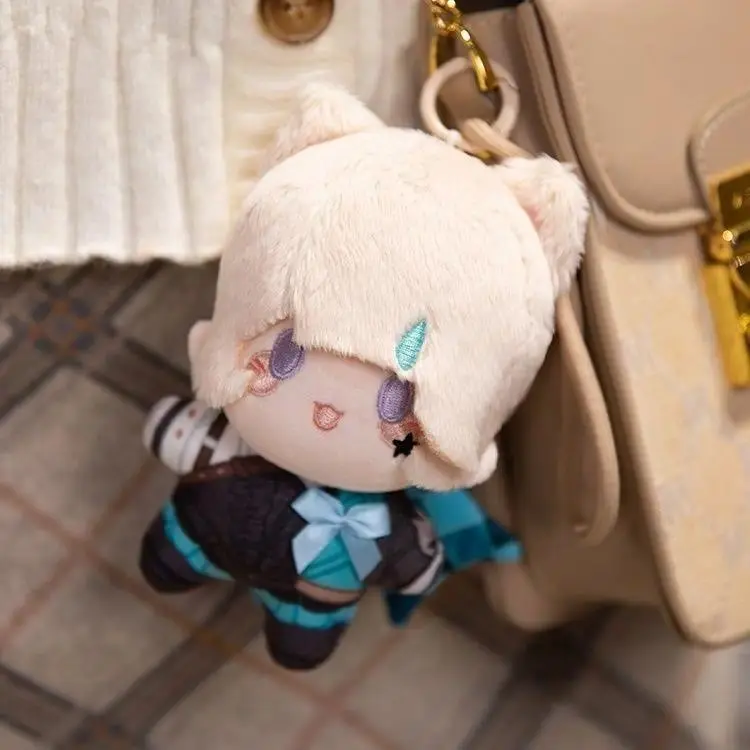 12cm Genshin Impact Wanderer Furina Plushie Stuffed Doll Lyney Lynette Cute Decorative Doll Plush Toys Pillow Xmas Fans Gifts