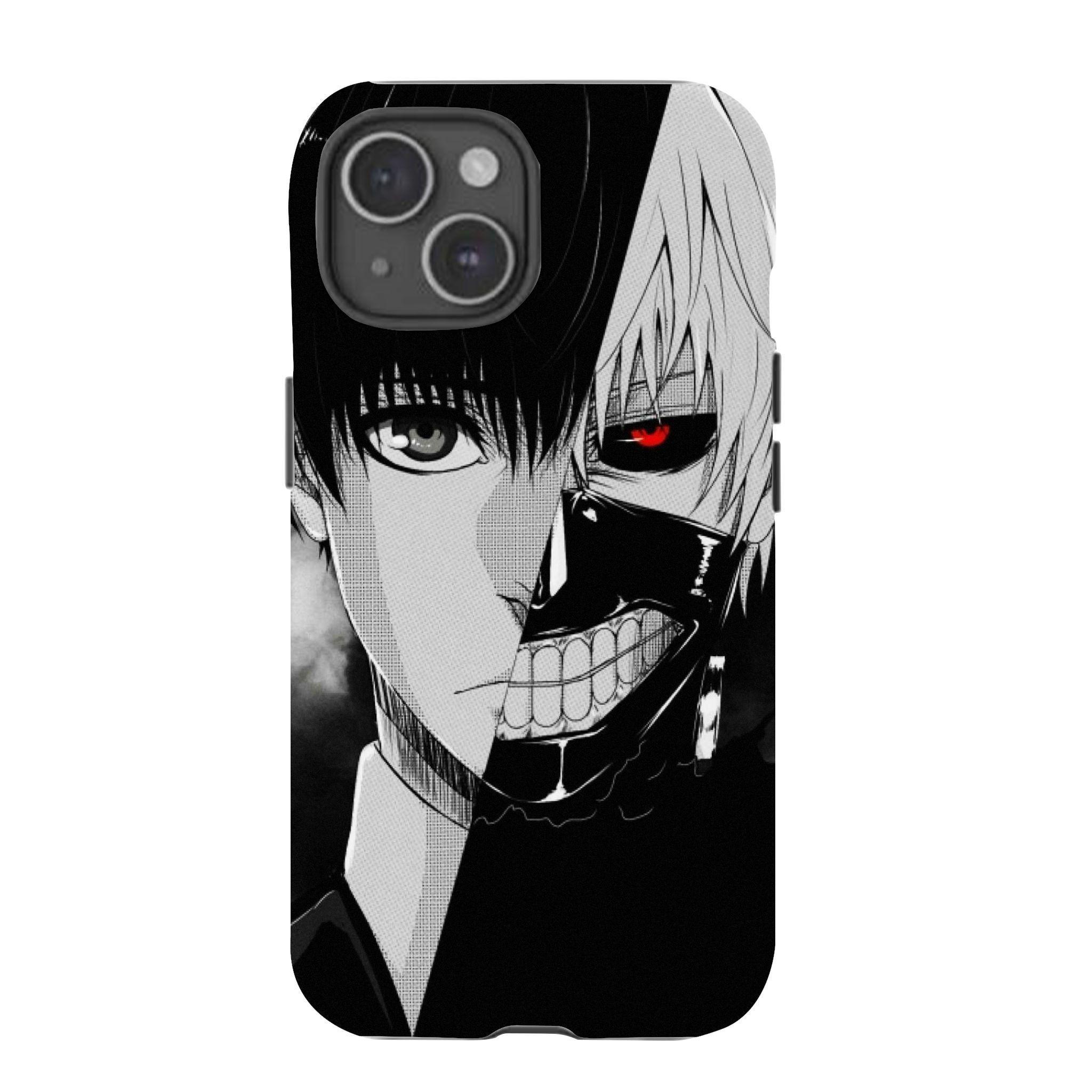 Tokyo Ghoul Double-layer durable phone Cases For iPhone 17 16 15 14 13 12 Promax Pro Plus, hard shell protection ,Unique design,best Gift