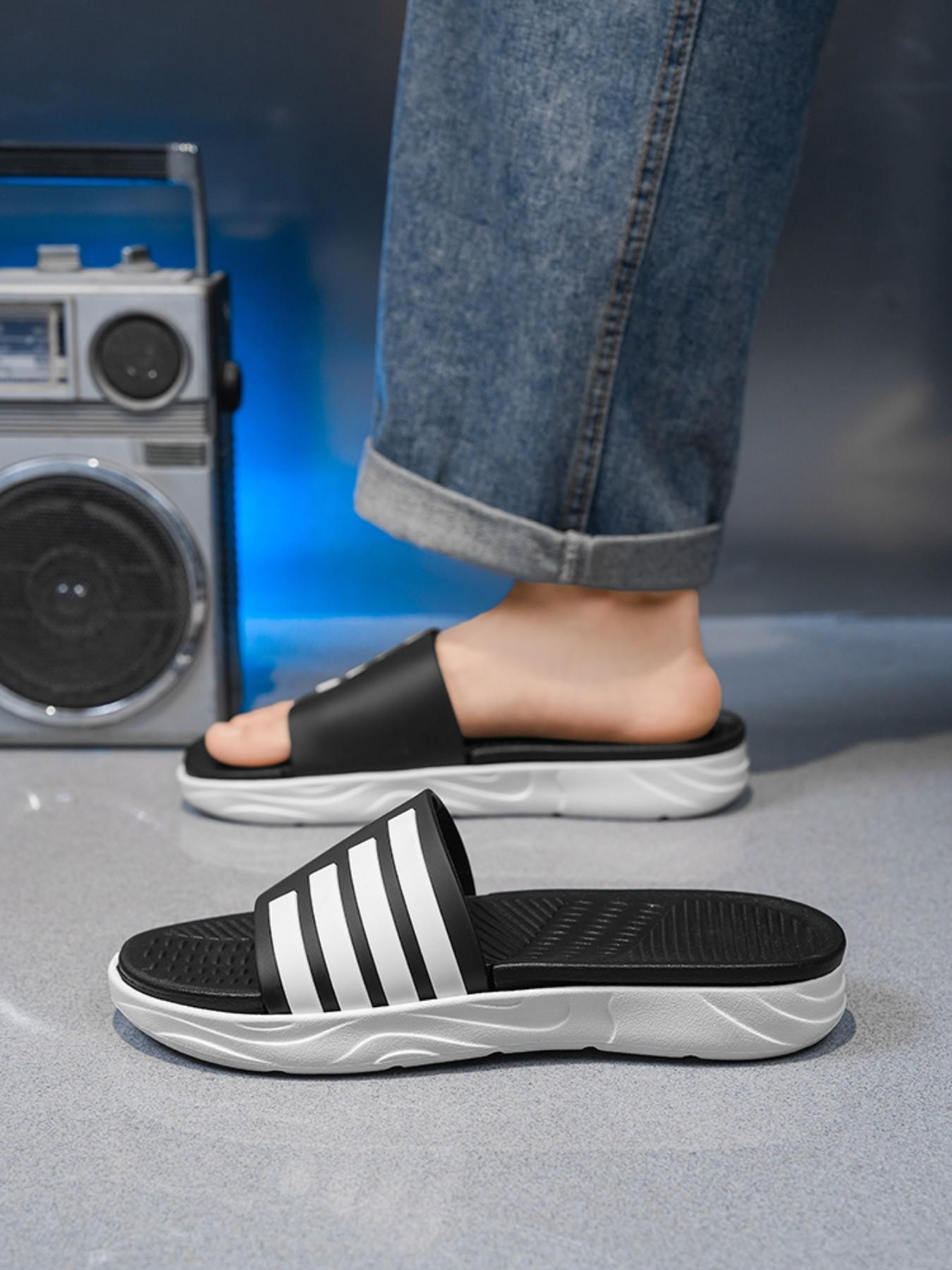 Men's Summer Eva Beach House Slippers, Non-Slip Comfortable Outdoor Home Shoes, Quiet Public Place Wear, Ideal for Relaxing Days