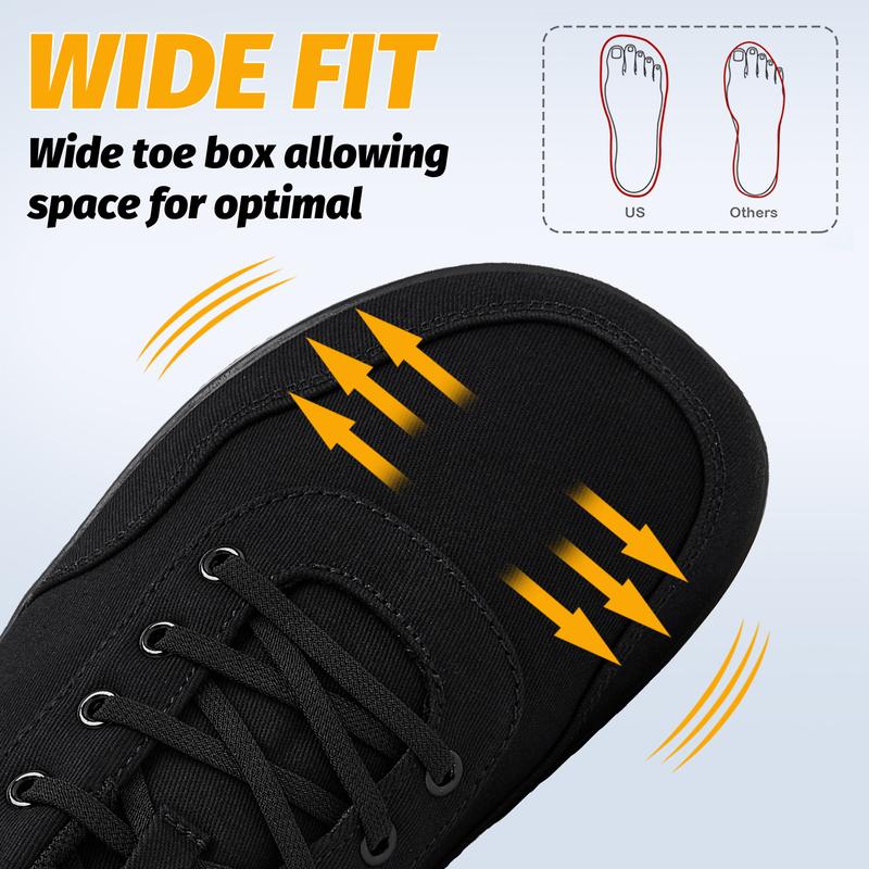 HOBIBEAR Womens Mens Hands Free Slip On Sneakers Comfort Wide Minimalist Barefoot Canvas Shoes #outdoorfun #TikTokShopSummerTurnup