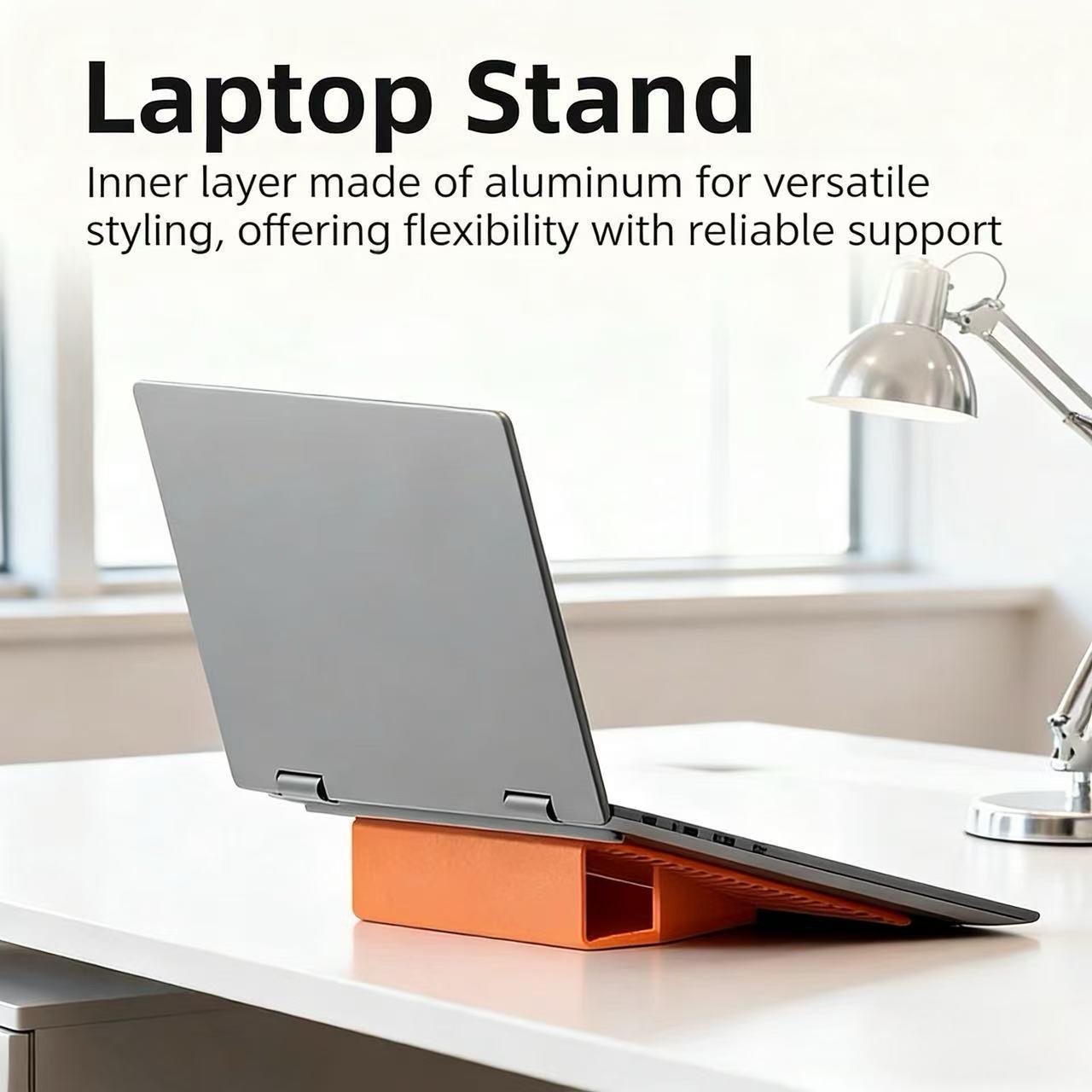 Portable foldable silicone phone holder Mount, can be bent into any shape freely, adjustable stand at multiple angles, non slip desktop base, water cup heating pad, suitable for mobile phones, tablets, laptops, portable travel, outdoor, and office use