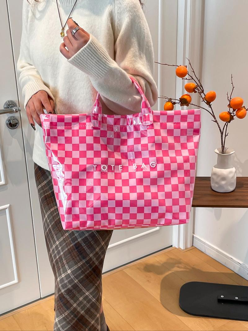 26 Valentine's Day Women's Shoulder Bag, Chic Preppy Style, Casual Commuter Bag, Large Capacity Tote Bag, Lightweight Design, Perfect Gift for Her