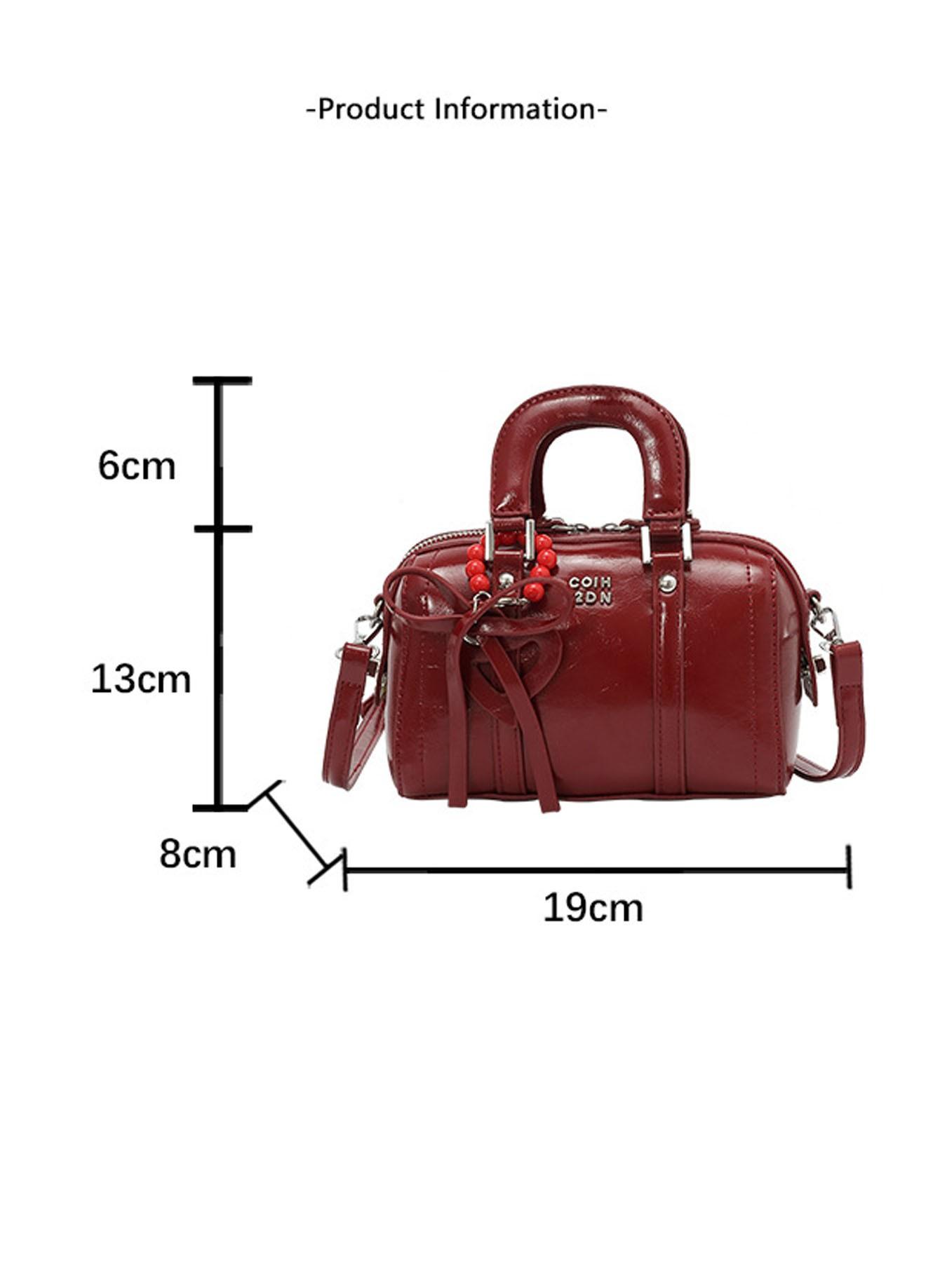 2026 New Vintage Soft Leather Pillow Bag for Women, Versatile Round Tube Bag, Trendy Fashion Handbag, Crossbody Shoulder Bag