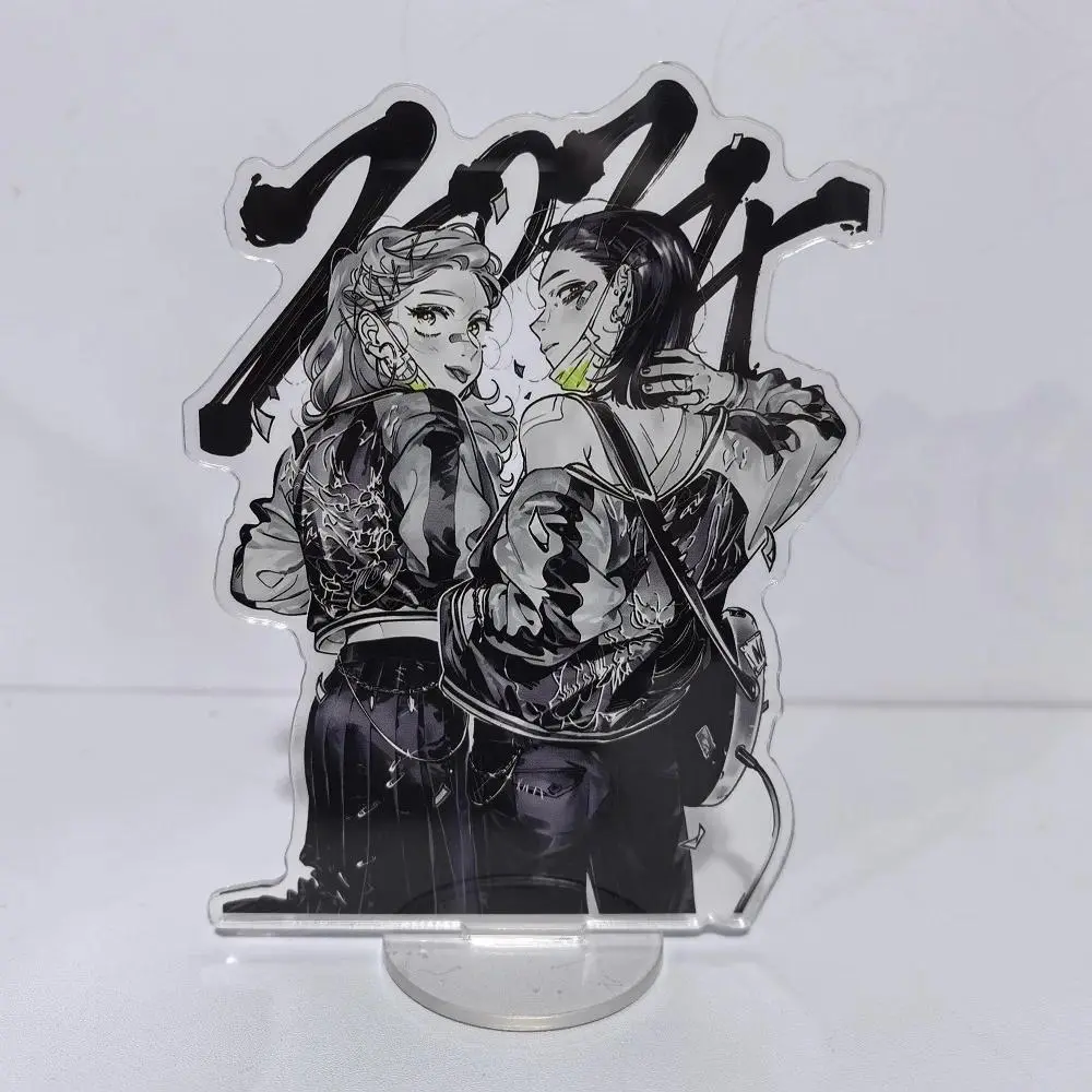New Anime The Guy She Was Interested in Wasn't A Guy At All Acrylic Stand Tgswiiwagaa Mitsuaya Figure Display Collection Decor