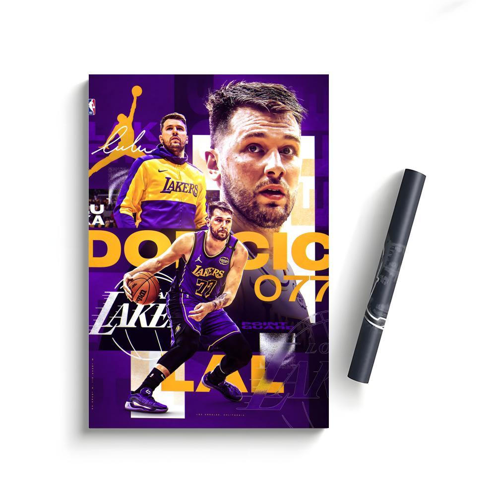 Luka Doncic Poster Bedroom Home Decor Art Poster Perfect Gift for Family and Friends