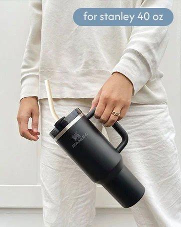 Pastel Color 14” Extra Long Silicone Replacement Straw for 40 oz Stanley Cup, Reusable Flexible Tall Giant Big Drinking Straw for Quencher Tumbler,1Gallon/64 oz Water Bottle,Hydro Jug-6 pack