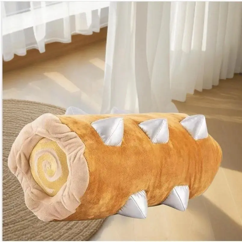 GAME Clash Royale Merchandise The Log Revenge Rolling Wood Plush Toy Game Merchandise Toy Plush Pillow Plush Toy Pillow Ornament
