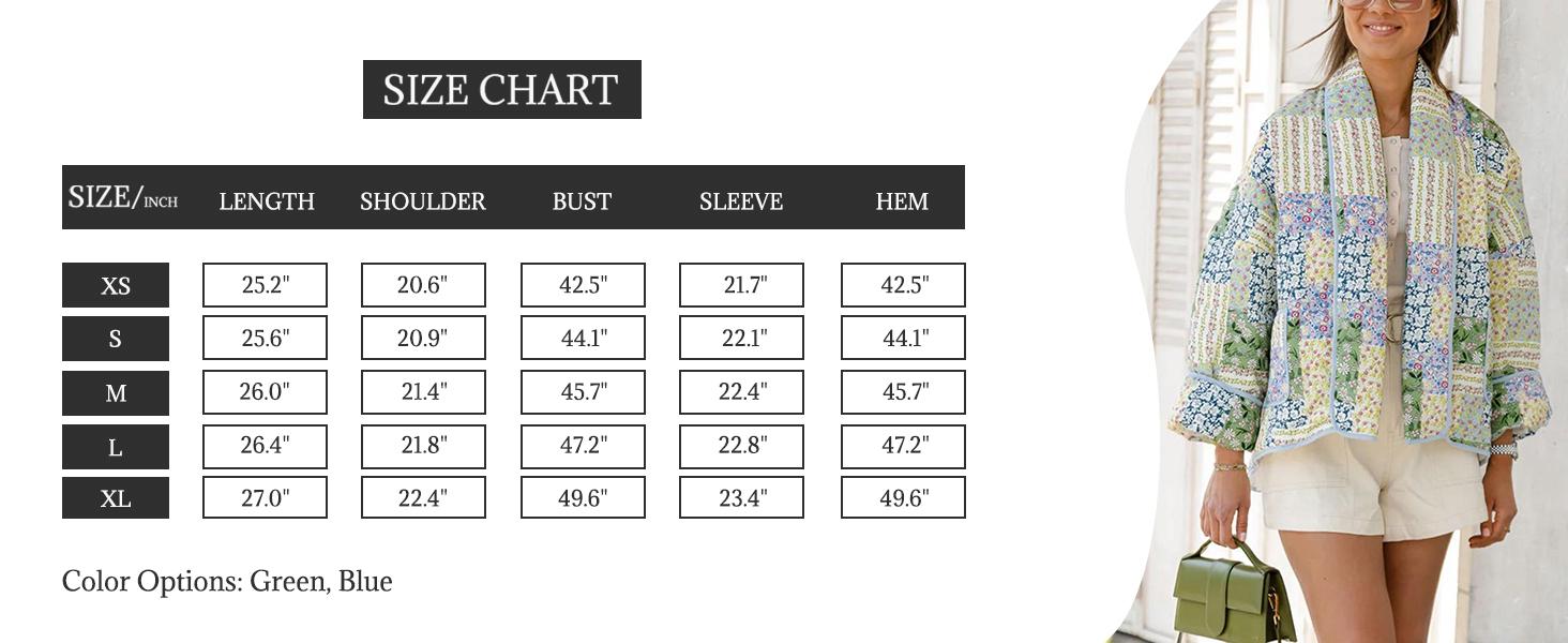 Tanming Women's Ditsy Floral Print Quilted Puffer Coat Lightweight Drop Shoulder Jacket FallFreshness Open Front Cardigan for Fall Winter Casual Outerwear with Pockets Reversible Long Sleeve Fashion Womenswear Cropped Tops