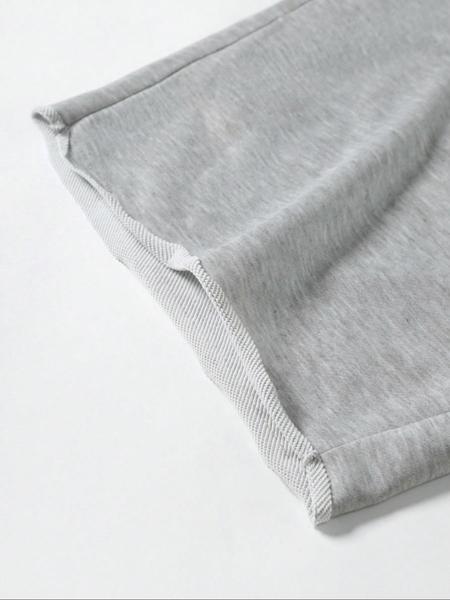 Men's Casual Wide Leg Shorts, Elastic Drawstring Waist, Summer Fitted Plain Sporty Style, Soft Comfortable Daily Wear, Casual Streetwear Shorts