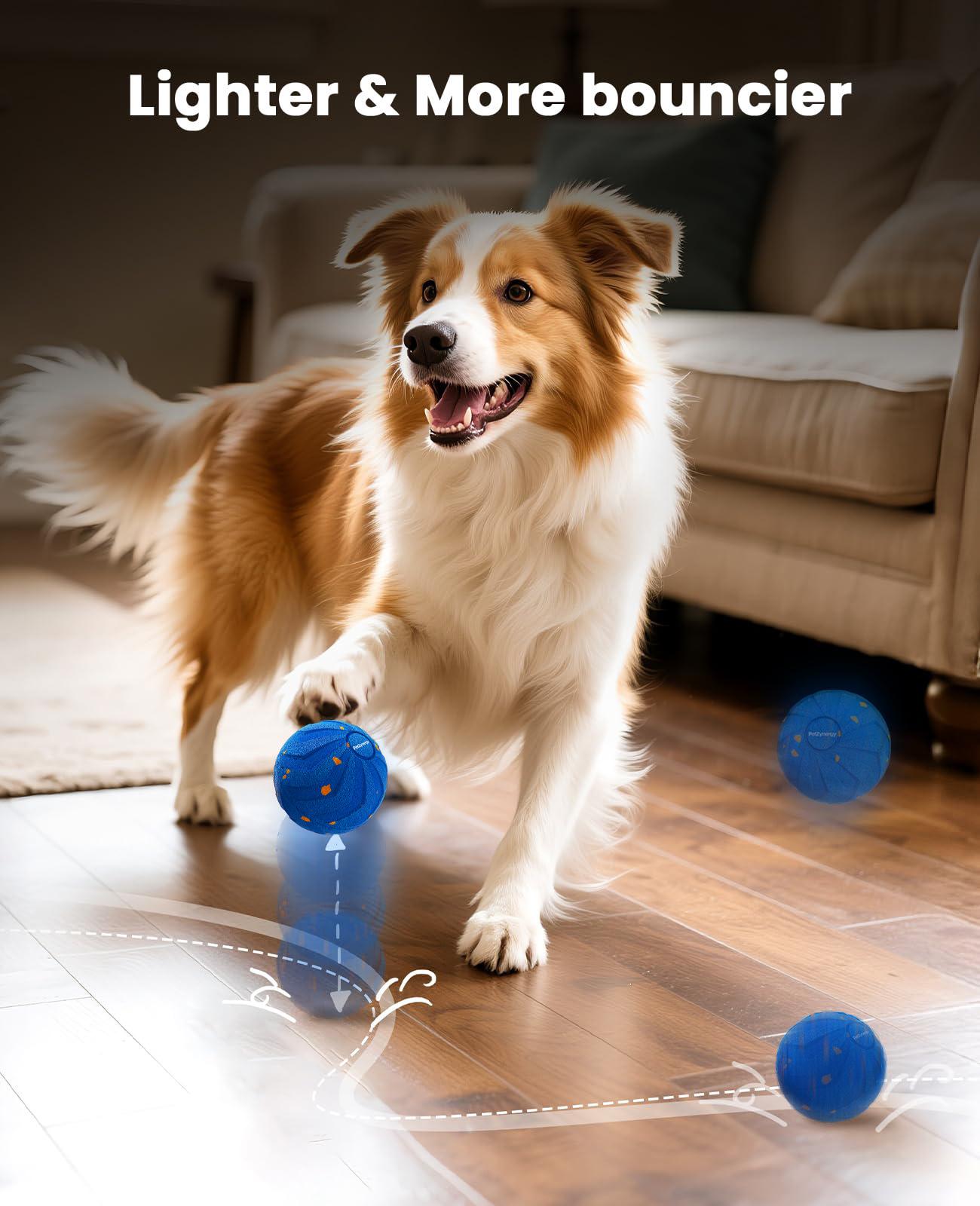 2026 Bestselling Dog Toy Ball, with Random Movement, Bouncing and Rotating Functions, Made of E-TPU Material