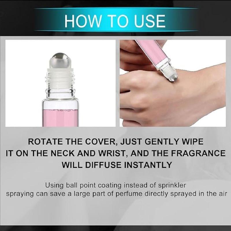 2PCS Pheromone Perfume for Women Lasting Roll on Mini Perfume Aromatic Fragrance For Her Increases Confidence Quality Natural Perfume Oil 2PCS Pheromone Perfume for Women Lasting Roll on Mini Perfume Aromatic Fragrance For Her Increases Confidence Quality Natural Perfume Oil