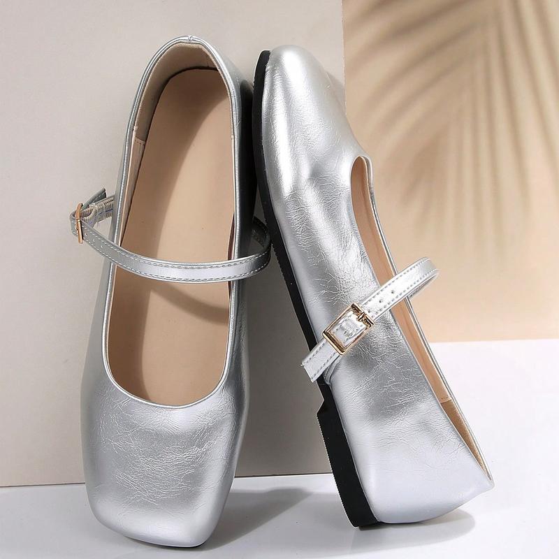 Womens Square Toe Ballet Flats Comfortable Shoes Dressy Casual Slip-On Ballerina Walking Flat Shoe Womens Square Toe Ballet Flats Comfortable Shoes Dressy Casual Slip-On Ballerina Walking Flat Shoe