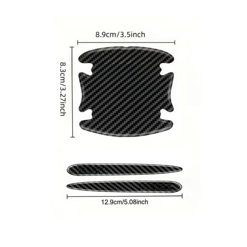 Car Door Handle Protector, Anti-Scratch Gel Strip, Lexus Compatible, Car Decoration Accessory, Durable & Easy Install