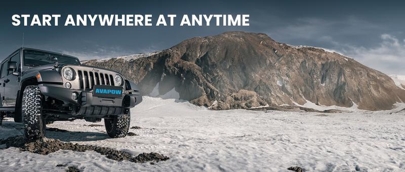 6000A Jump Starter,24000mAh Car Battery Jump Starter with LED Display,All Gas or Upto 12L Diesel,12V Jump Pack with Battery Booster with Built-in LED Light,dealsforyoudays